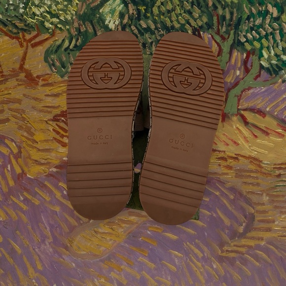 Brand new beautiful GG wedge mules sandals Box included - Picture 2 of 4